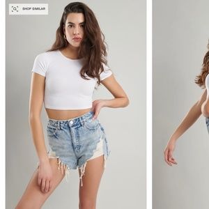 Garage Denim festival shorts